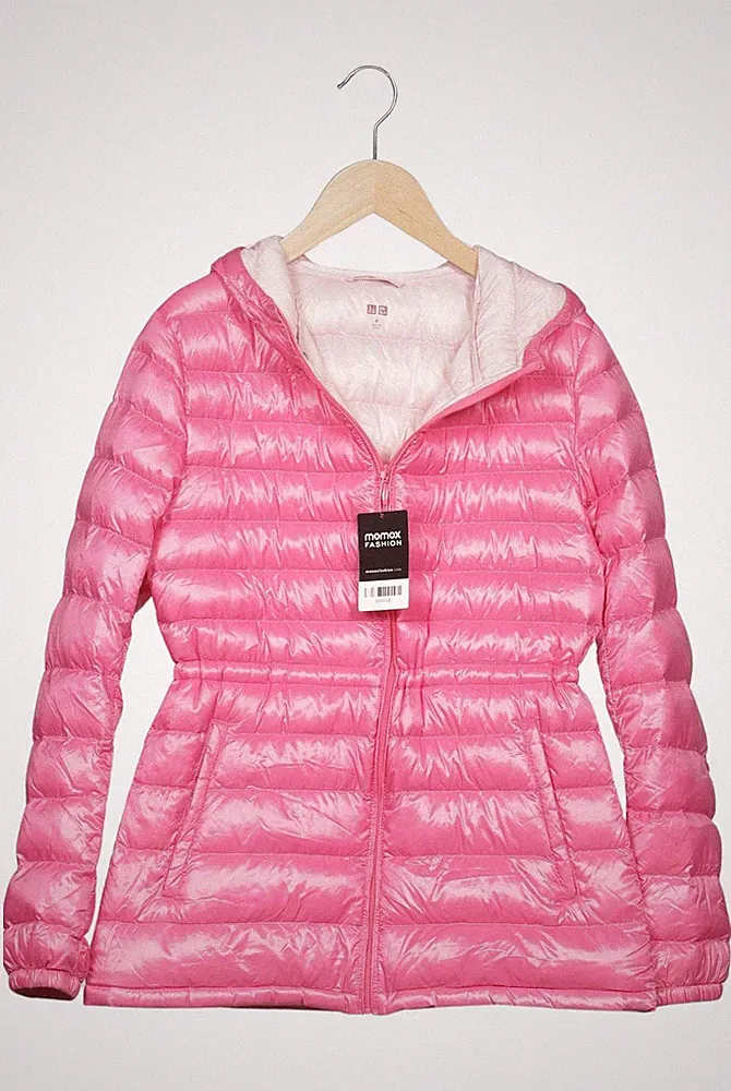 uniqlo Jacke Damen Anorak Jacket Kurzmantel Gr. M Daunen Pink #bfrm7u6