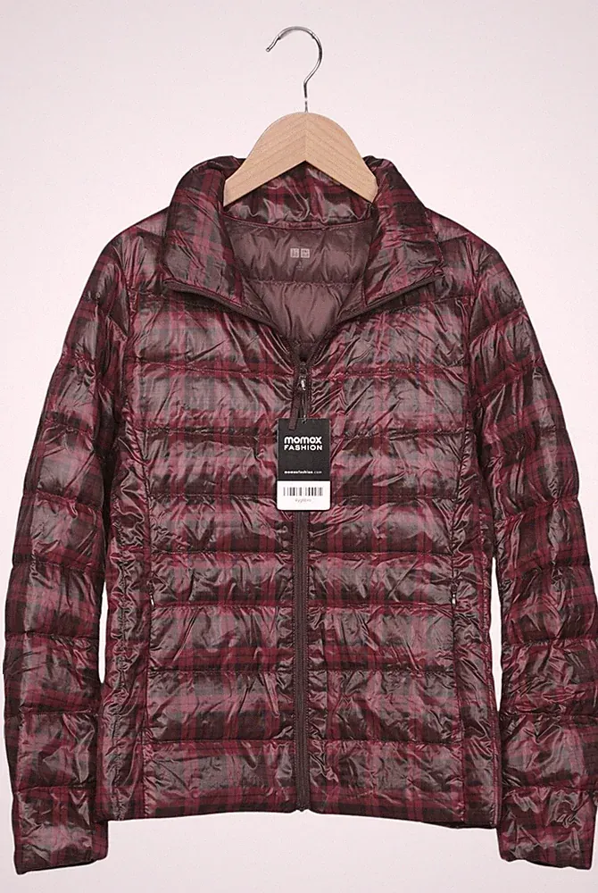 uniqlo Jacke Damen Anorak Jacket Kurzmantel Gr. S Daunen Mehrfarbig #4yg6bro