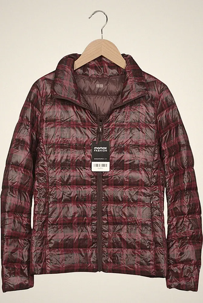uniqlo Jacke Damen Anorak Jacket Kurzmantel Gr. S Daunen Mehrfarbig #4yg6bro