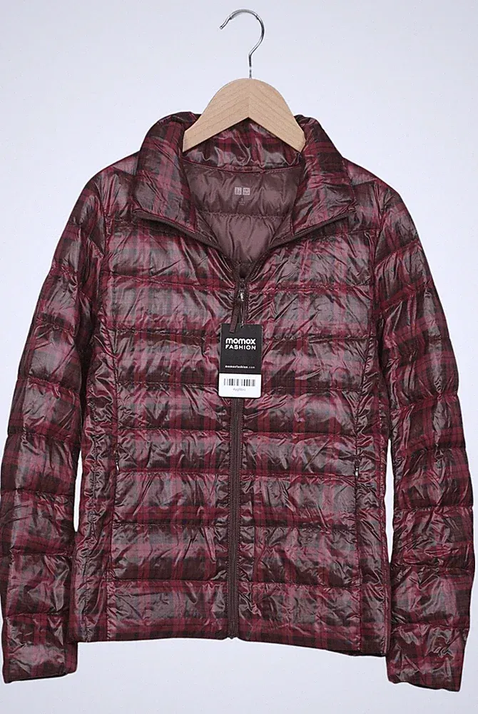 uniqlo Jacke Damen Anorak Jacket Kurzmantel Gr. S Daunen Mehrfarbig #4yg6bro