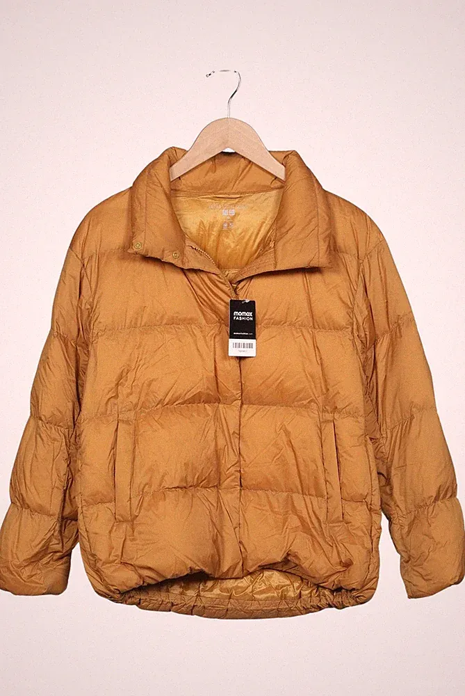 uniqlo Jacke Damen Anorak Jacket Kurzmantel Gr. XS Daunen Gold #mwfki6s
