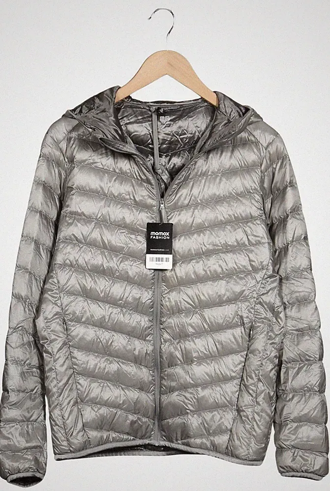uniqlo Jacke Herren Anorak Jacket Kurzmantel Gr. S Daunen Grau #qkmhl6l