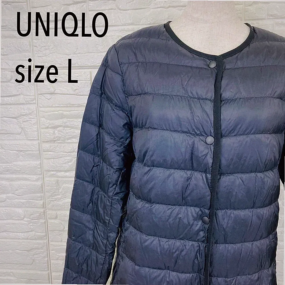 Uniqlo Ultra Light Daunenmantel Schwarz Größe L Wasserabweisende Übergangsjacke