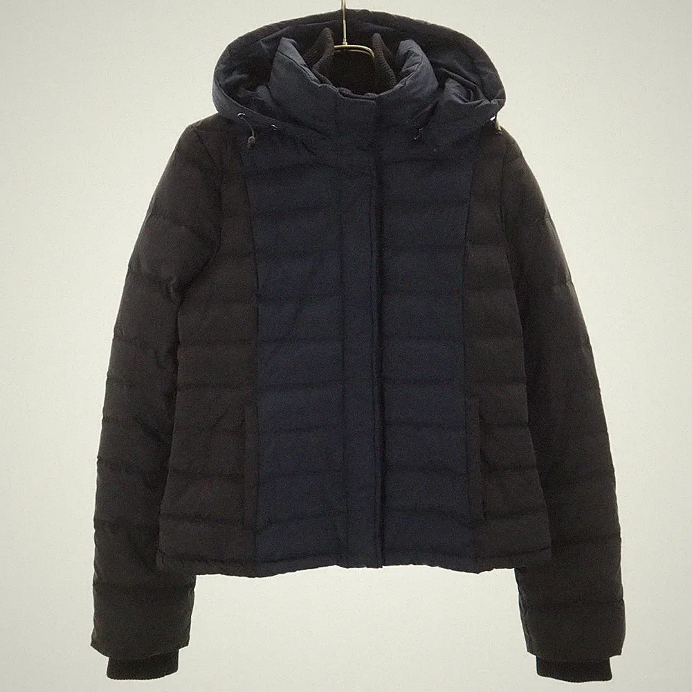 UNIQLO x Theory Daunenjacke S Schwarz Damen Wintermantel