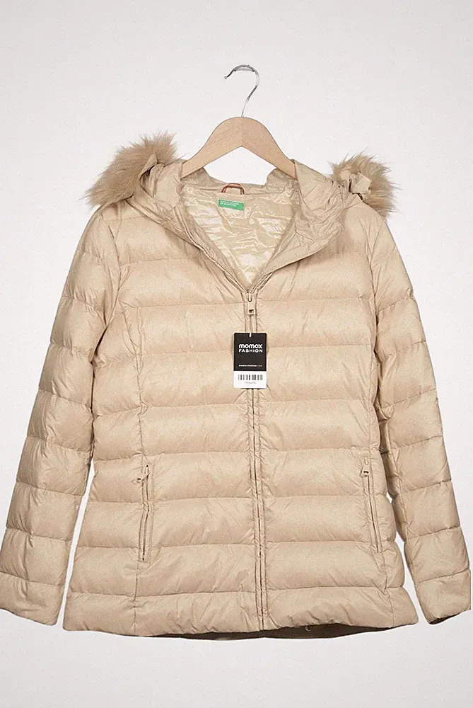 UNITED COLORS OF BENETTON Jacke Damen Anorak Jacket Kurzmantel Gr. E... #x9qpd7x