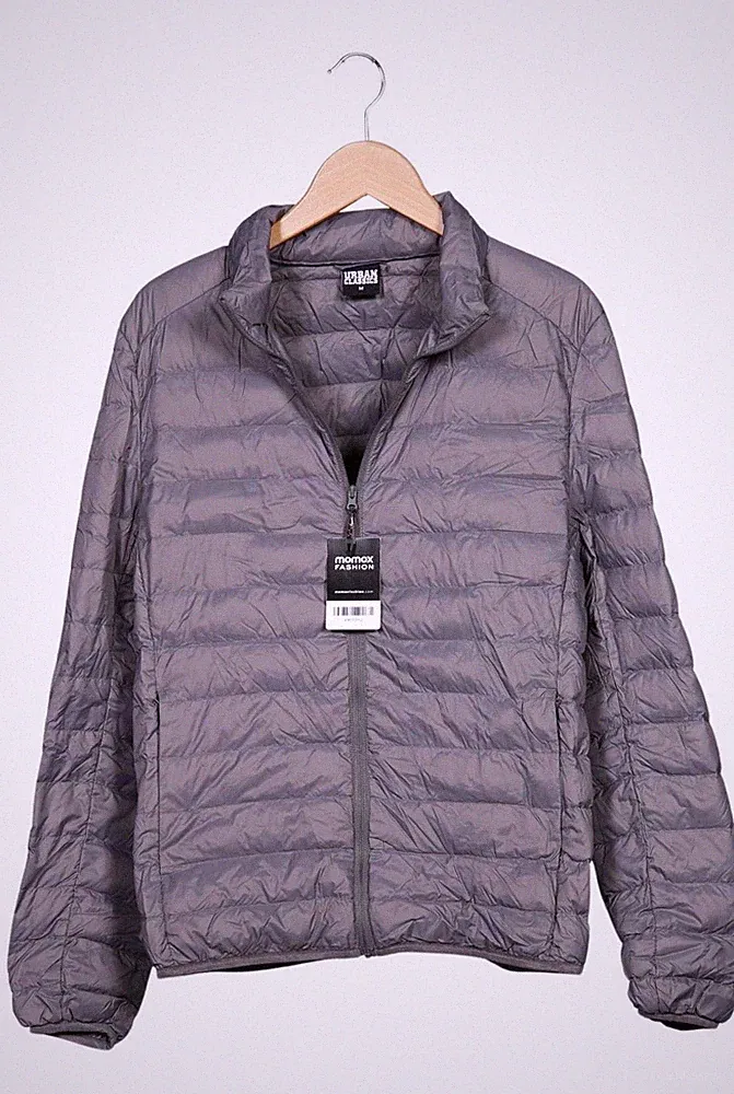 URBAN CLASSICS Jacke Herren Anorak Jacket Kurzmantel Gr. M Daunen Grau #x9650m2