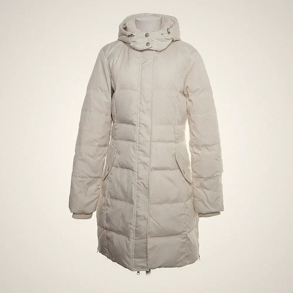 VILA Clothes, Daunenmantel, Damen, Größe: L, Beige #tSP