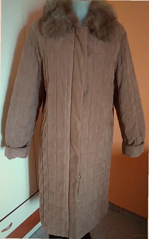 Vintage Damen Mantel, lang, leicht und warm, Gr. 48 50