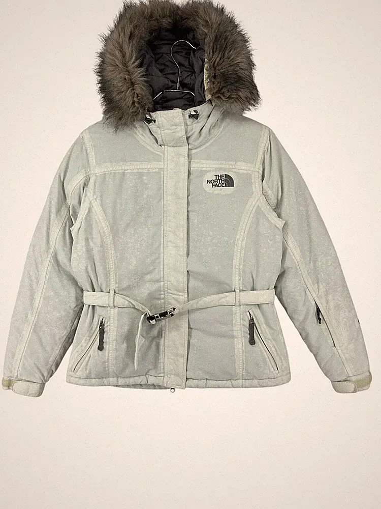 Vintage THE NORTH FACE Kapuzen 550 Daunenjacke Mantel Damen Größe M