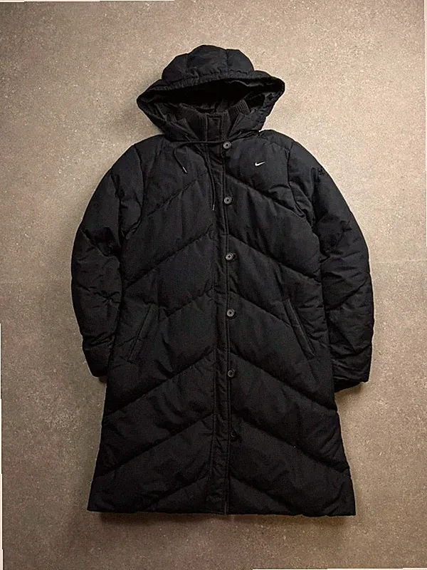 Vintage Woman Nike Puffer Parka 2000s y2K Real Down