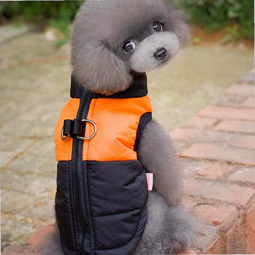 Wasserdichte Hunde-Daunenjacke, Welpenjacke, Mantel, Haustier-Winterkleidung