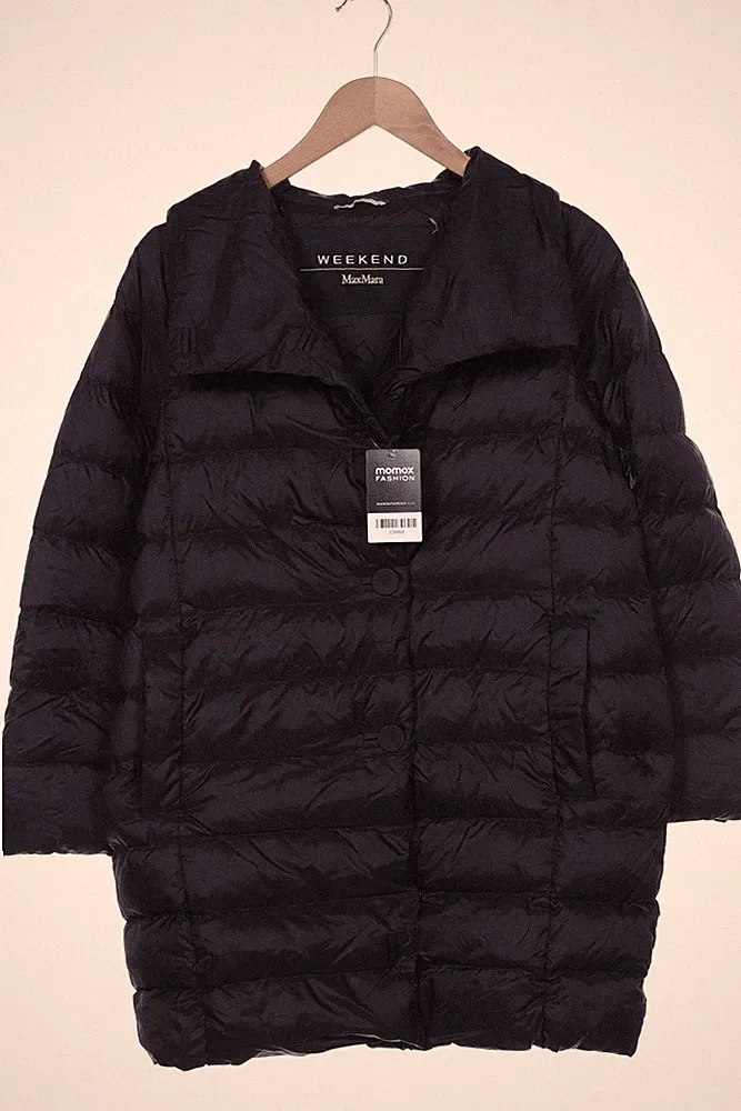 WEEKEND Max Mara Mantel Damen Jacke Parka Gr. EU 34 Daunen Schwarz #c6vncfw