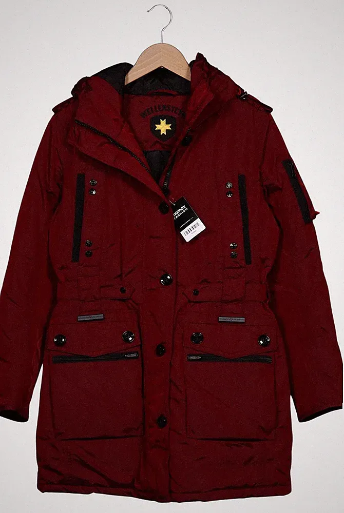 Wellensteyn Mantel Damen Jacke Parka Gr. M Daunen Rot #1kxtjxp