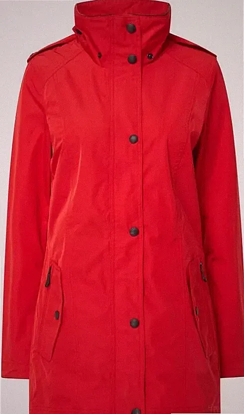 Wellensteyn Romance 812 Funktionsjacke mit abnehmbarer Kapuze Rot Gr S #L