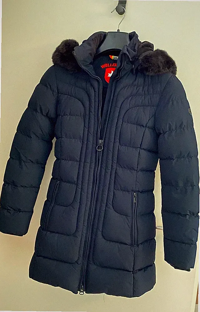 Wellensteyn Wintermantel Damen, Gr. XS Dunkelblau (Wie Neu)