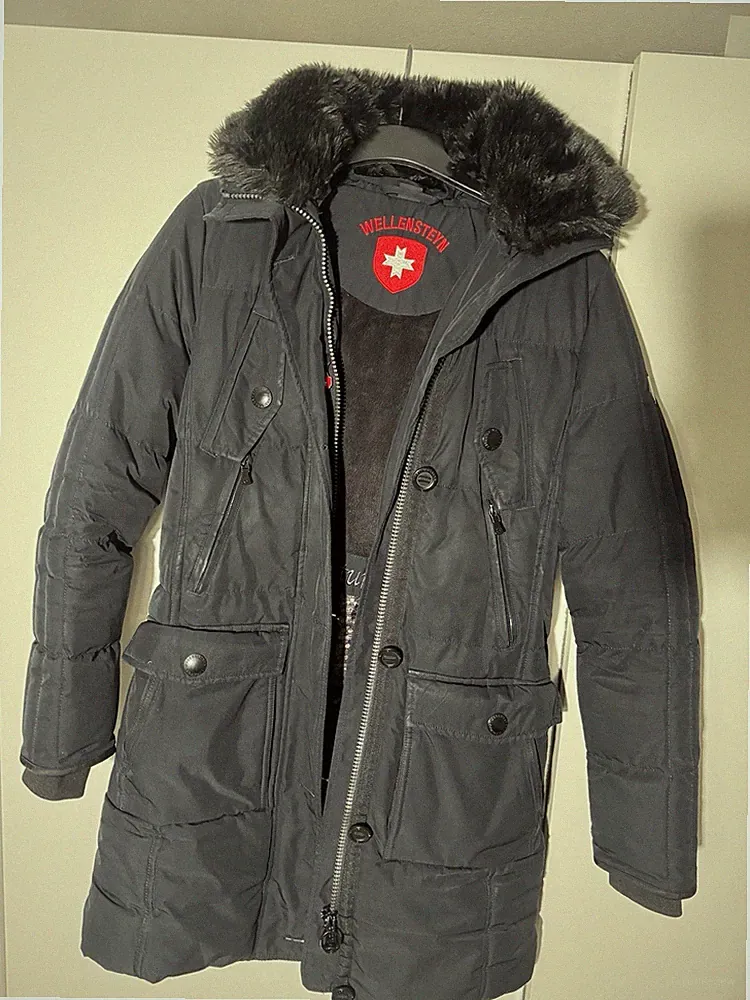 Wellensteyn Wintermantel Damen, Schwarz, Größe M, Winter