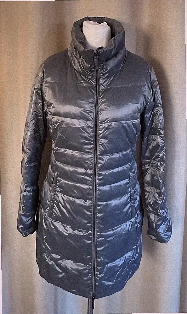 Grau Leichte Daunenjacke