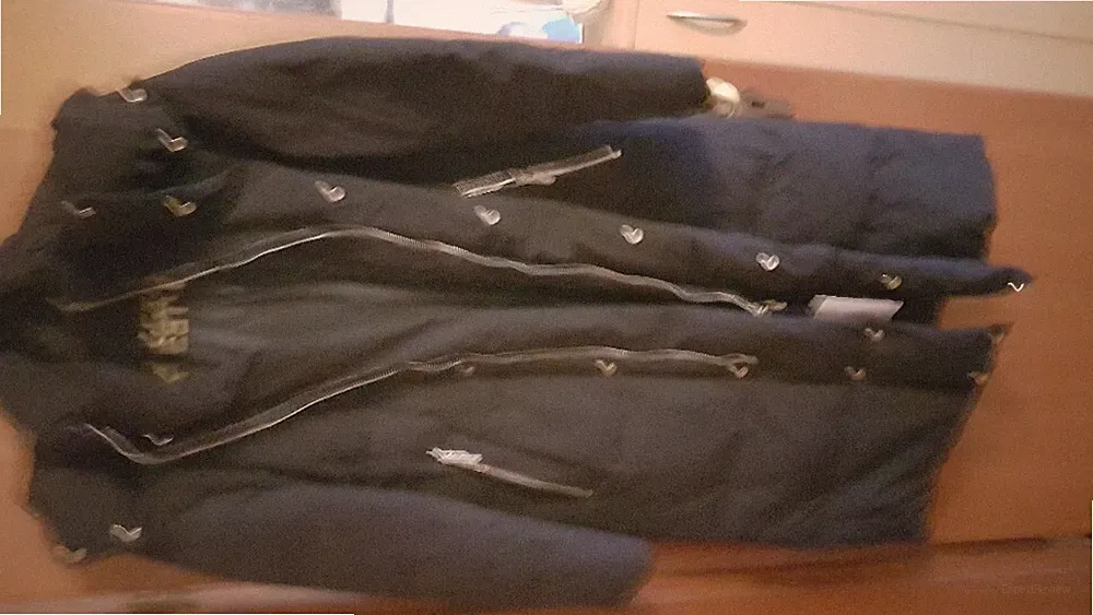 Skifahren Daunenmantel mit Kapuze