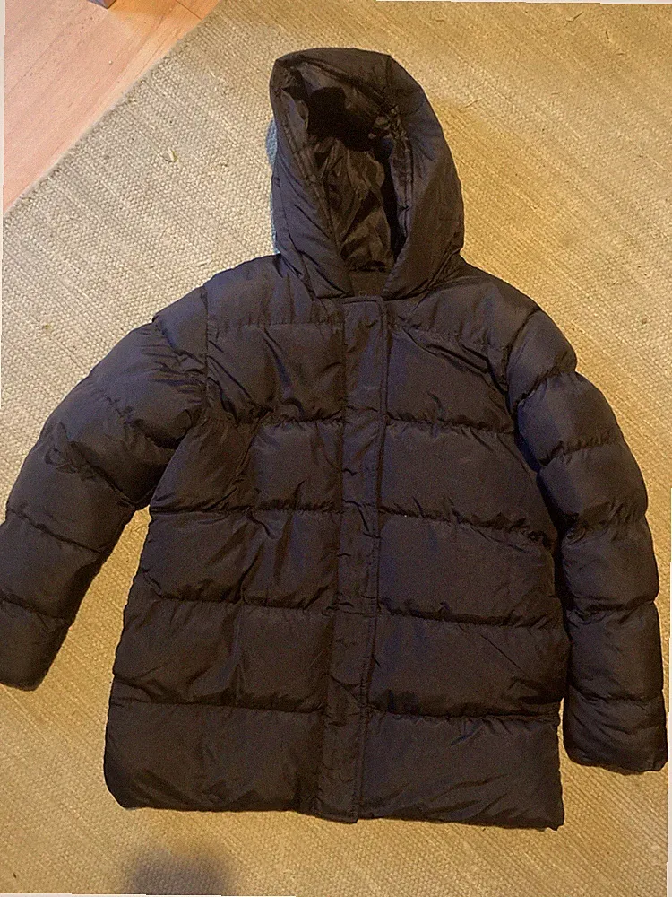 wintermantel damen Parka Daunenjacke schwarz Threadbare S 36
