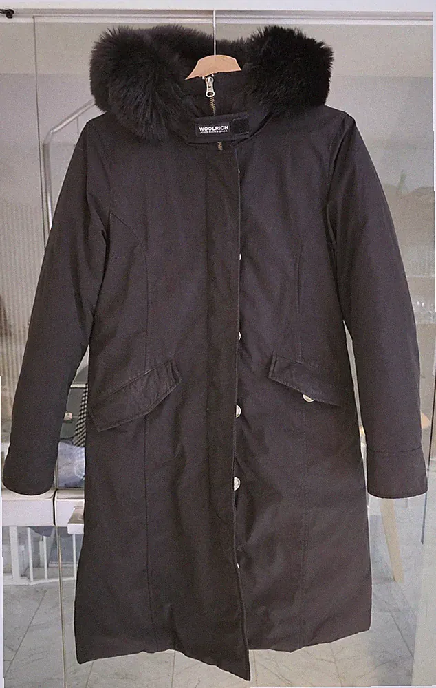 Woolrich Arctic Long Parka - Damen M - Schwarz