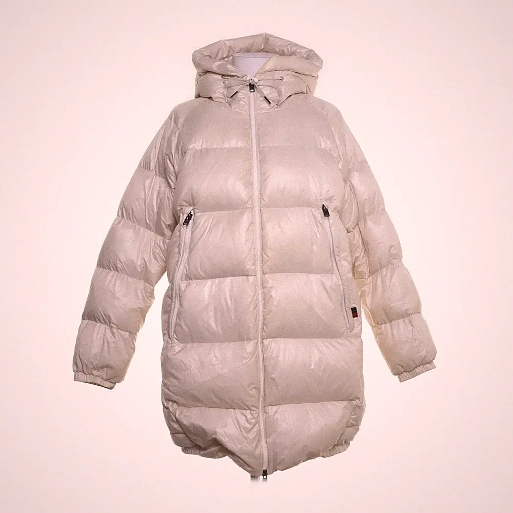 Woolrich, Daunenmantel, Damen, Größe: S, Beige, Daune/Feder, Einfarbig #8qE