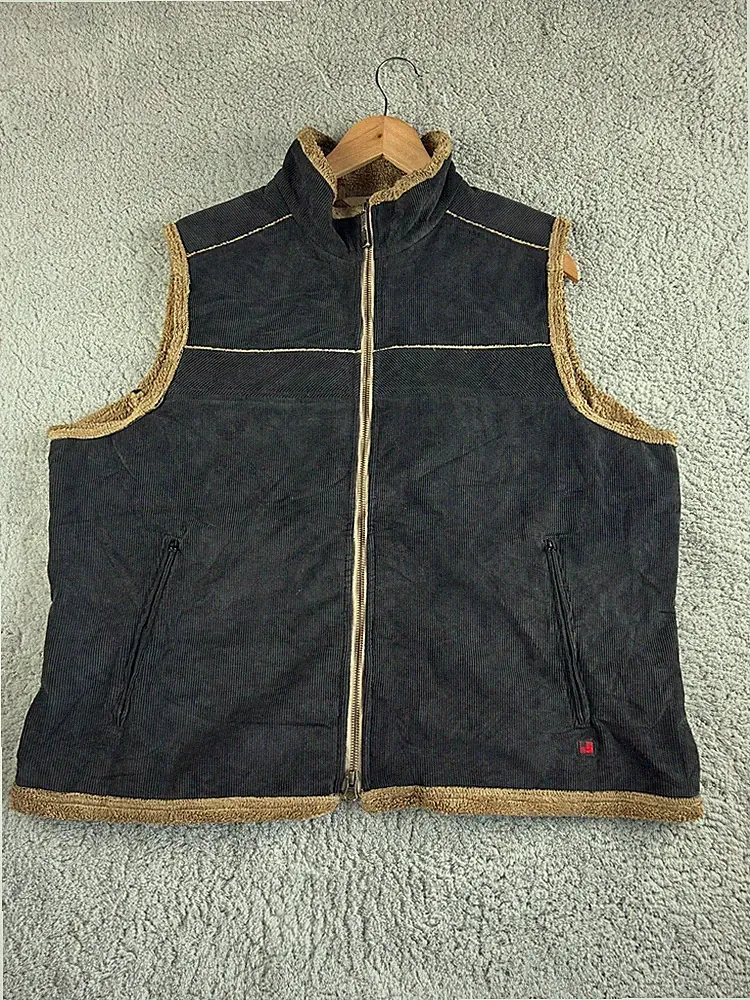 Woolrich Jacke ärmellos grau Damen Gr. XXL VWR414