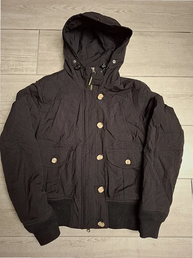 Woolrich Jacke Damen Größe L Farbe Schwarz