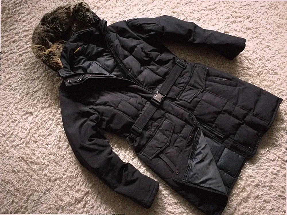 Woolrich Parka Daunenmantel Blizzard Damen M 40🖤Damen Schwarz Blizzard Parka