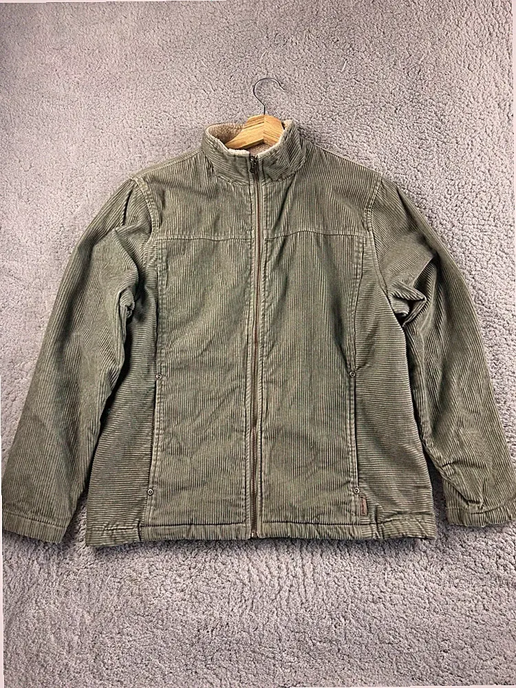 Woolrich Windbreaker Grün Damen Gr. S #VWR432