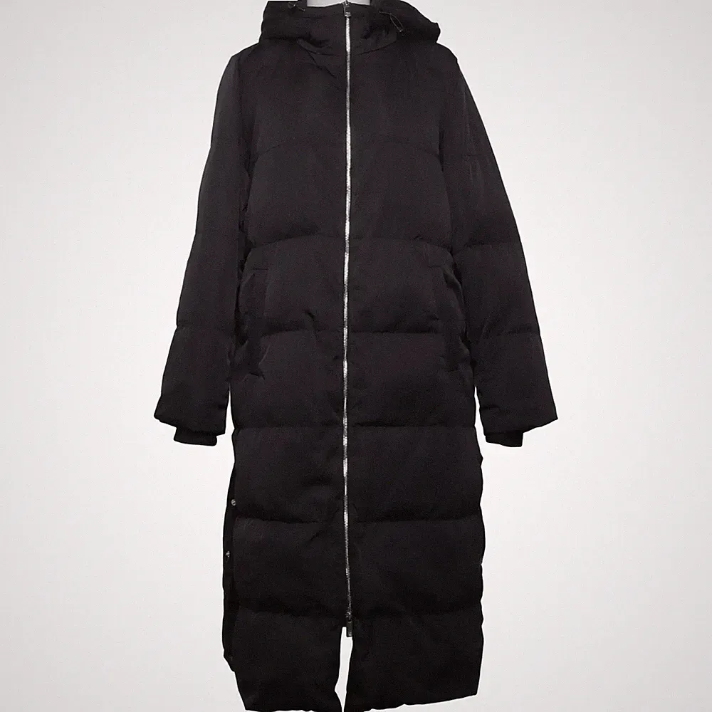 YAS, Daunenmantel, Damen, Größe: M, Schwarz, Recyceltes Polyester #uff