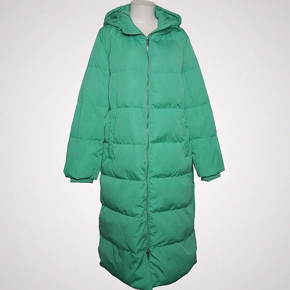 YAS, Daunenmantel, Damen, Größe: XL, Grün, Recyceltes Polyester, Einfarbig #WkI