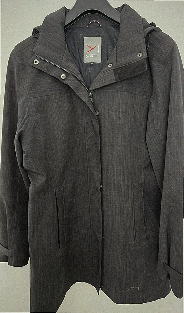 Yeti Regenmantel Damen Größe XL Anthrazit (Original) +++TOP+++