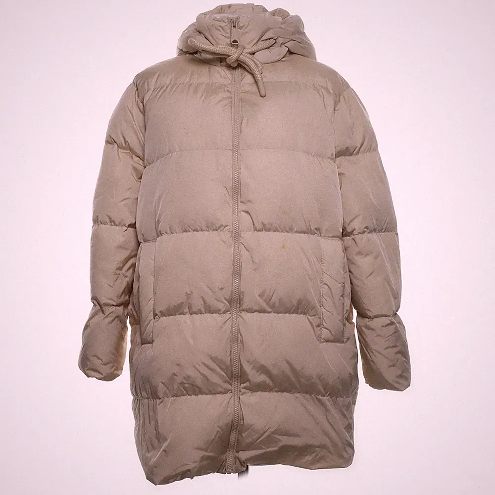 Zara, Daunenmantel, Damen, Größe: S, Beige, Daune/Feder, Einfarbig #QJR