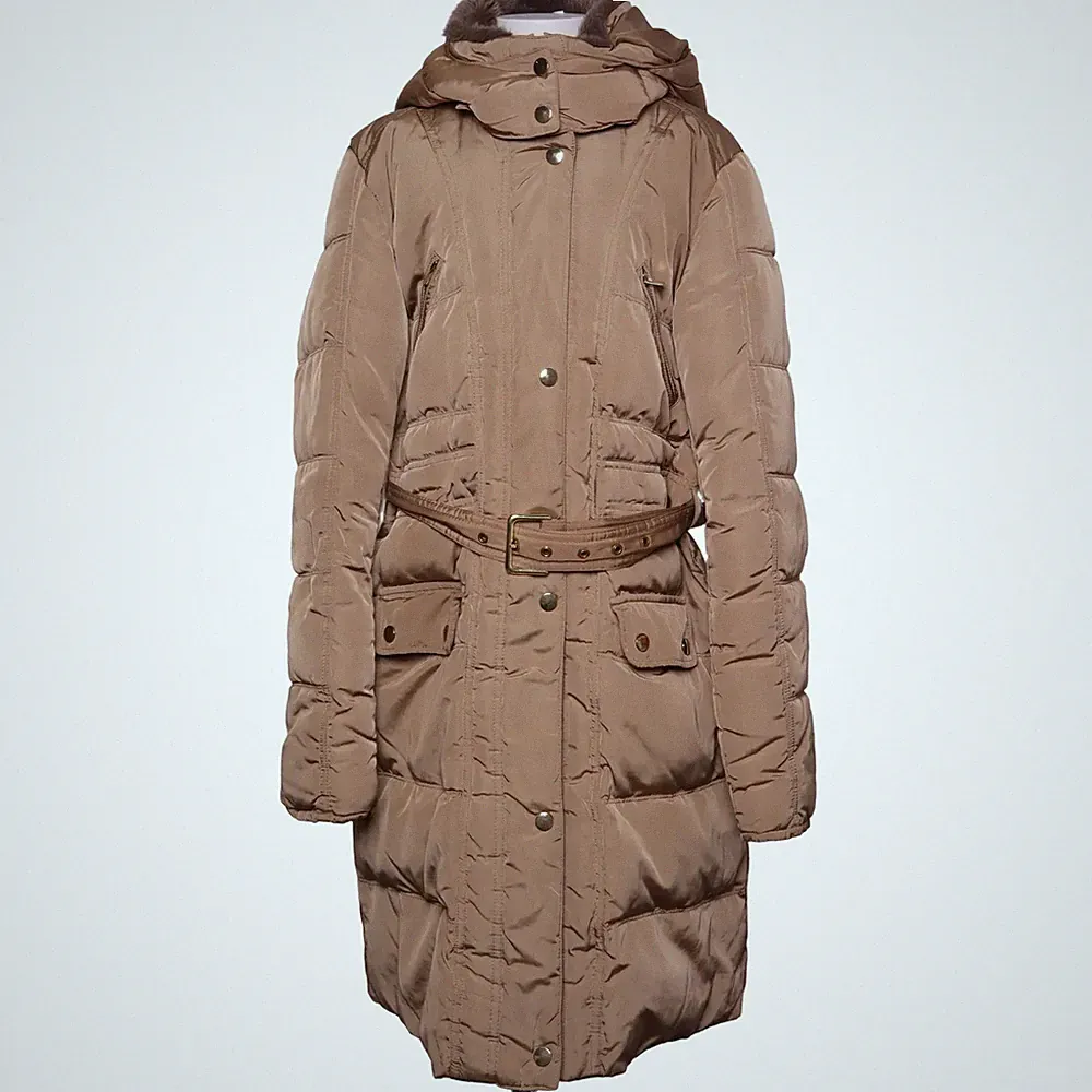 Zara, Daunenmantel, Damen, Größe: XS, Beige, Daune/Polyester, Einfarbig #Jf5