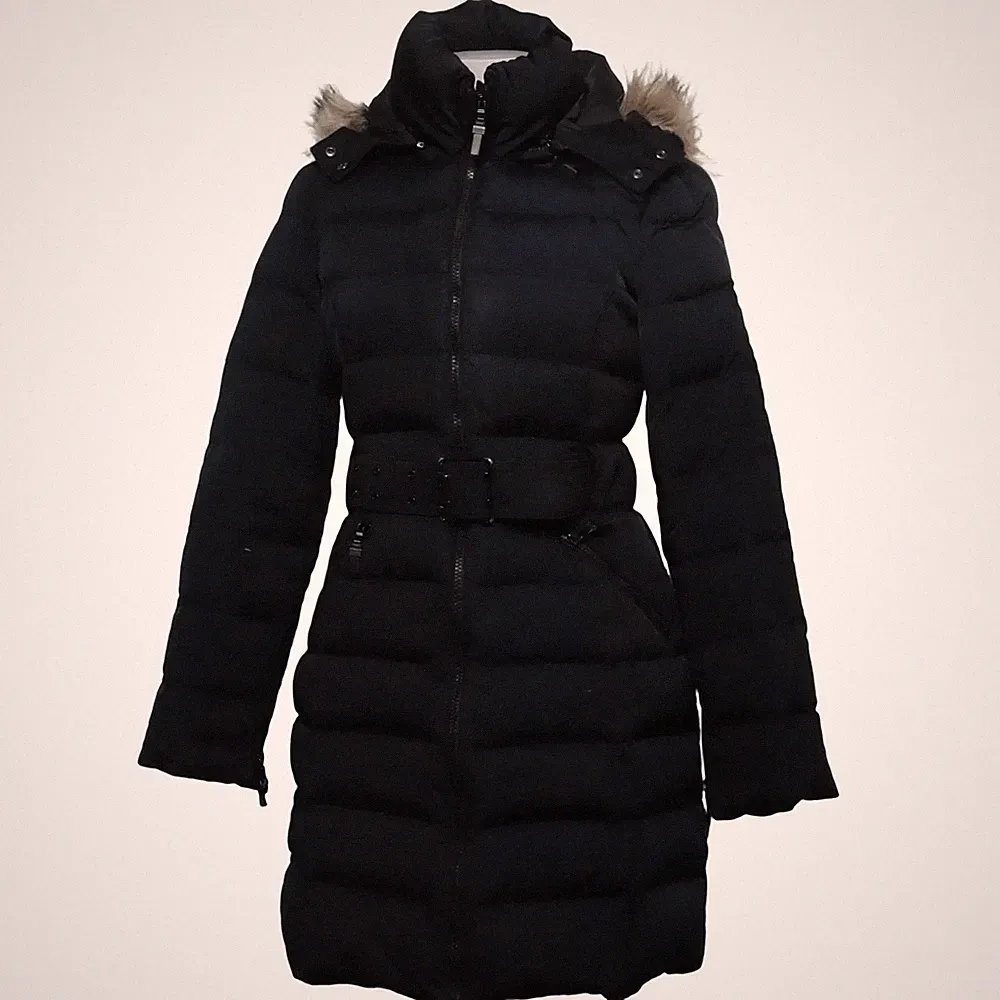 Zara Woman, Daunenmantel, Damen, Größe: S, Schwarz, Acryl/Polyester #CAm